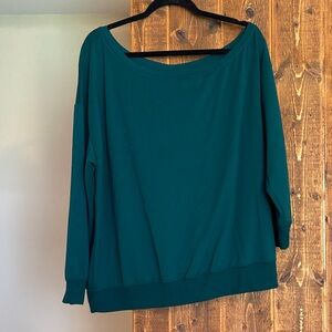 Torrid Off the Shoulder Long Sleeve Top